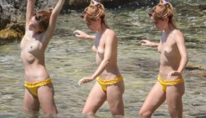 Emma Watson topless Ibiza 2022 5